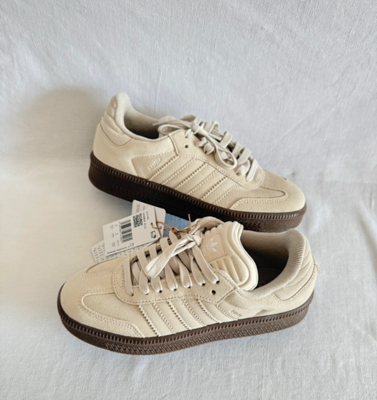 Adidas Samba XLG Light Brown x Alumina