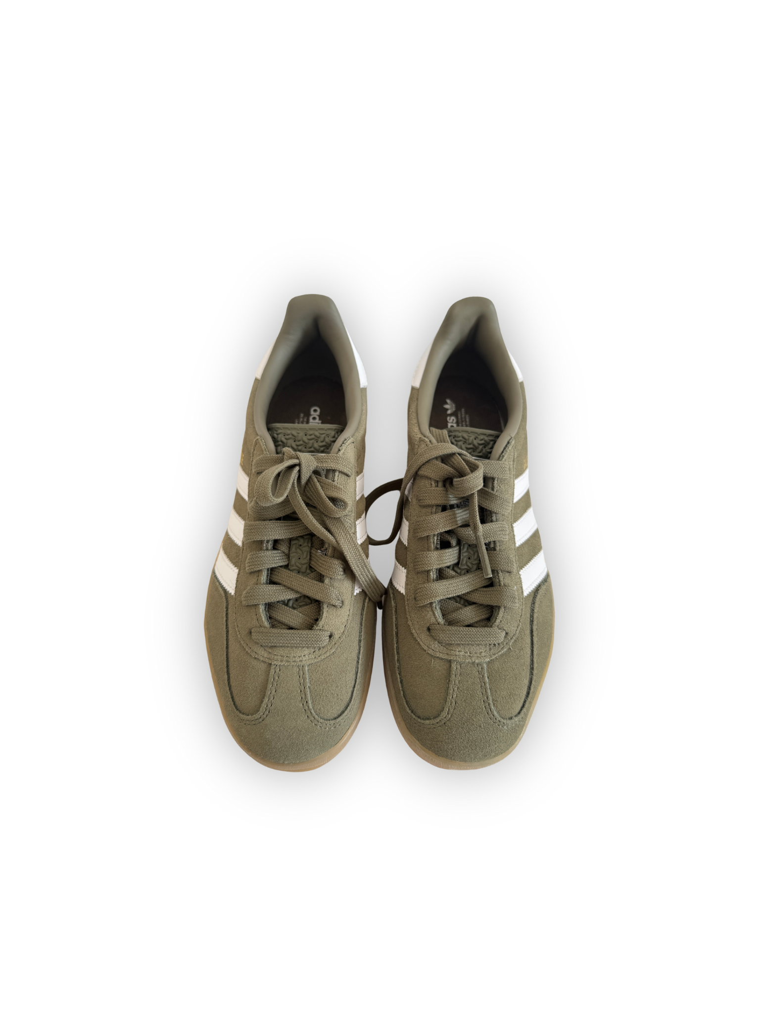 Adidas Gazelle Indoor - Vert Olive / Blanc