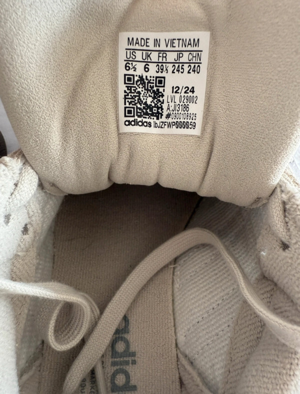 Adidas Samba XLG Light Brown x Alumina