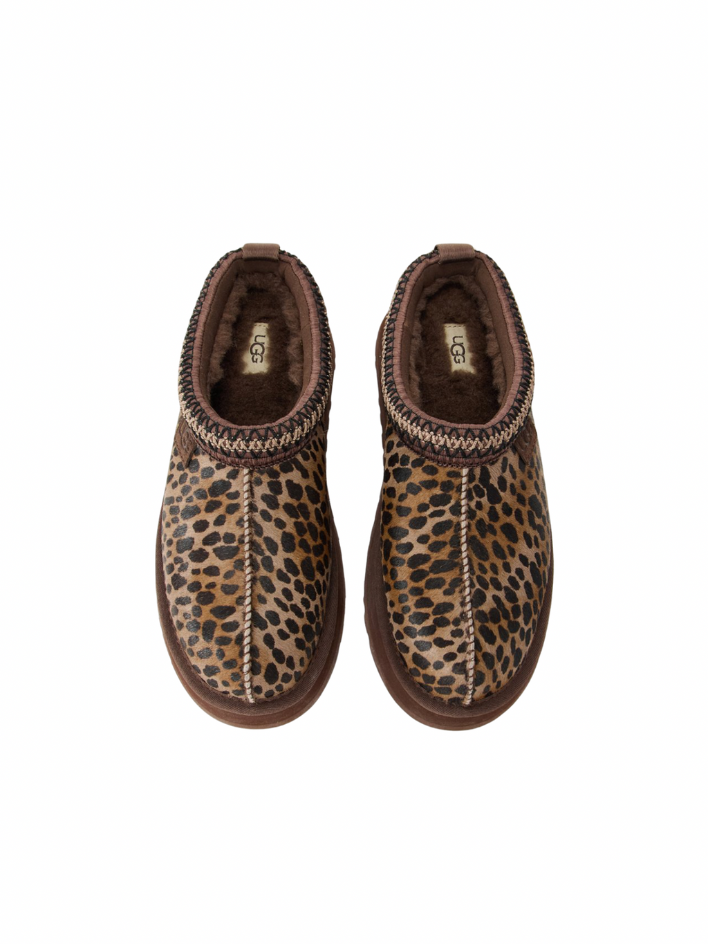 UGG Tazz Caspian – Marron imprimé léopard